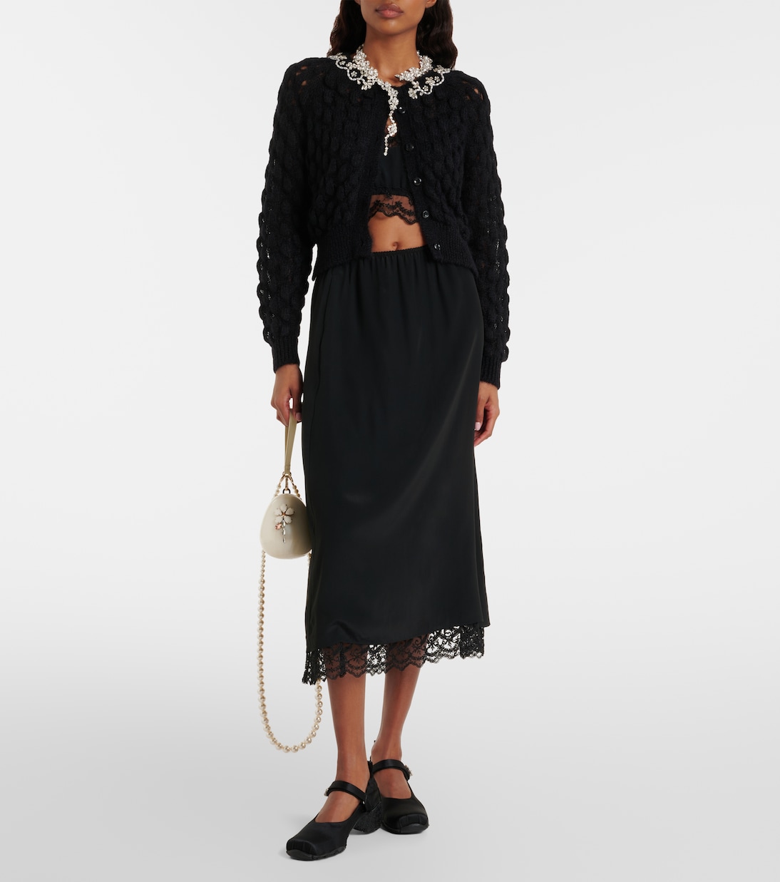 Ballet Runner embellished ballet flats | Simone Rocha