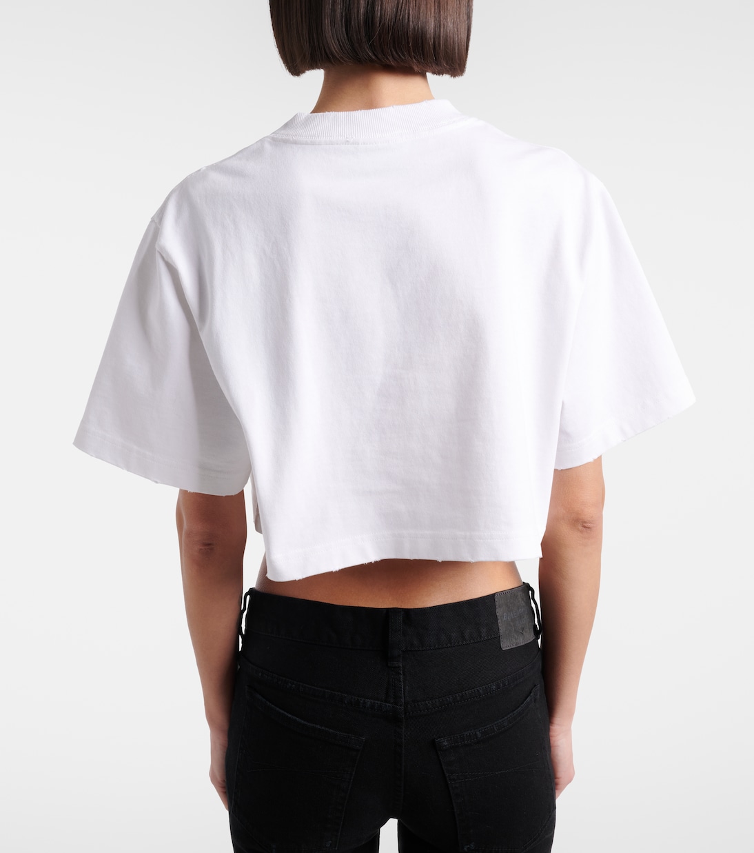 T-shirt court en coton | Balenciaga