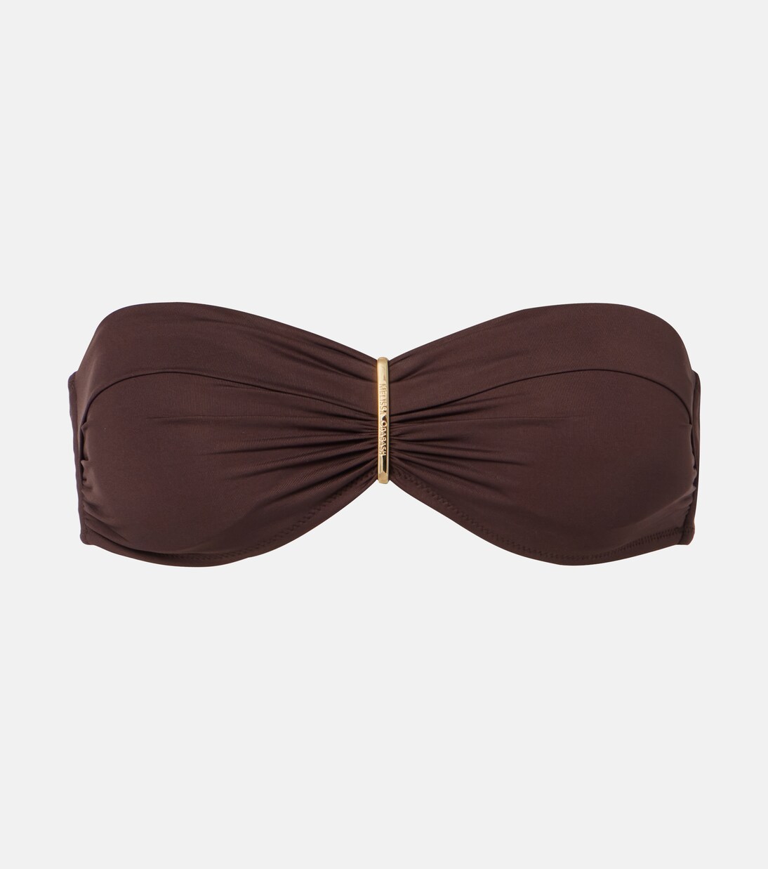 Positano bandeau bikini top | Melissa Odabash