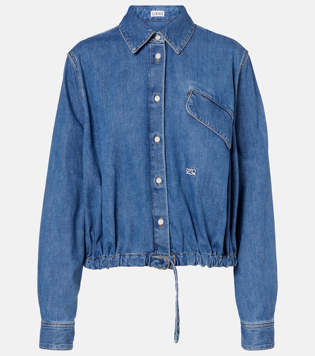 Chemise en denim Double L | Loewe