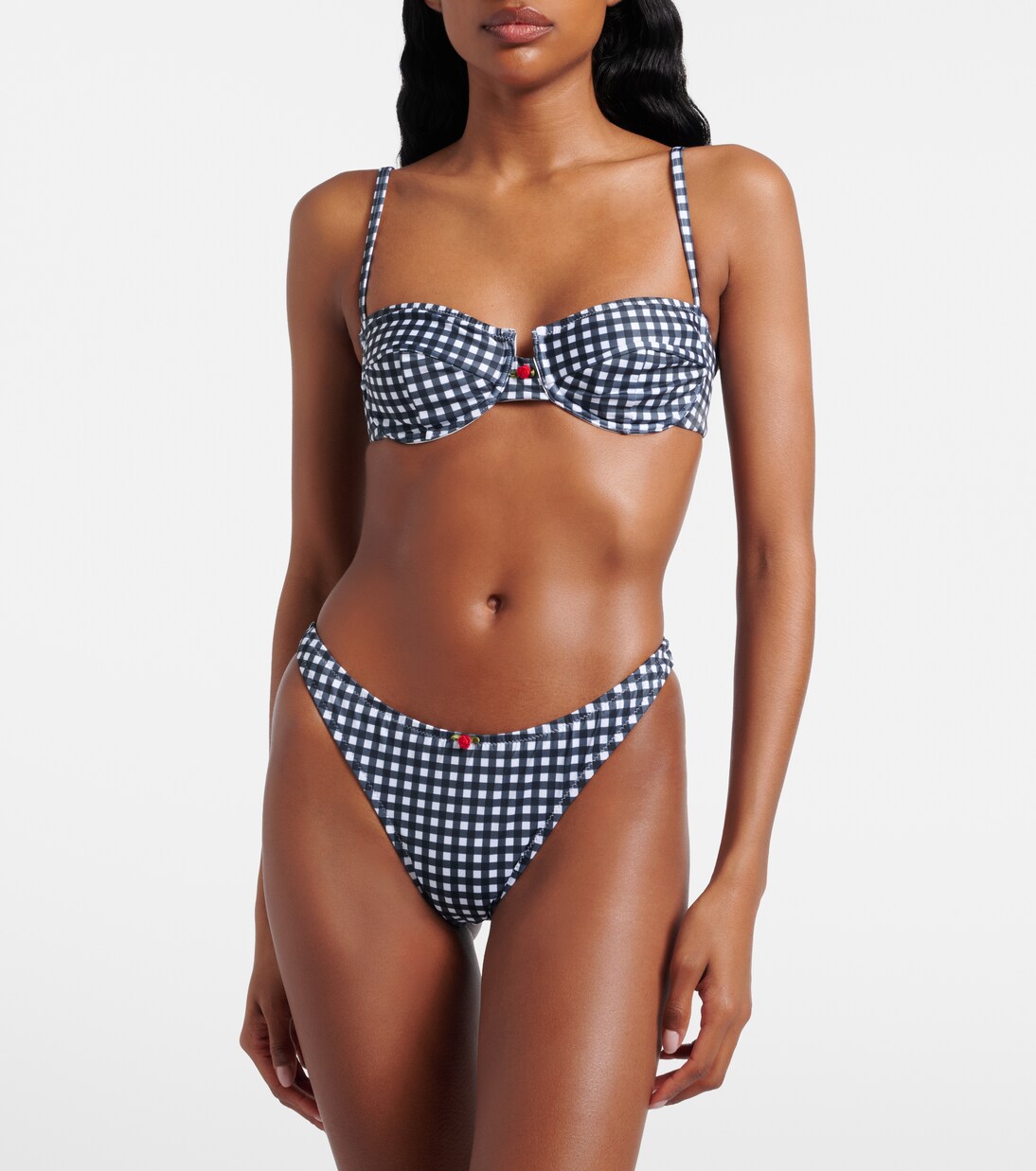 Esme gingham bikini bottoms | Bananhot