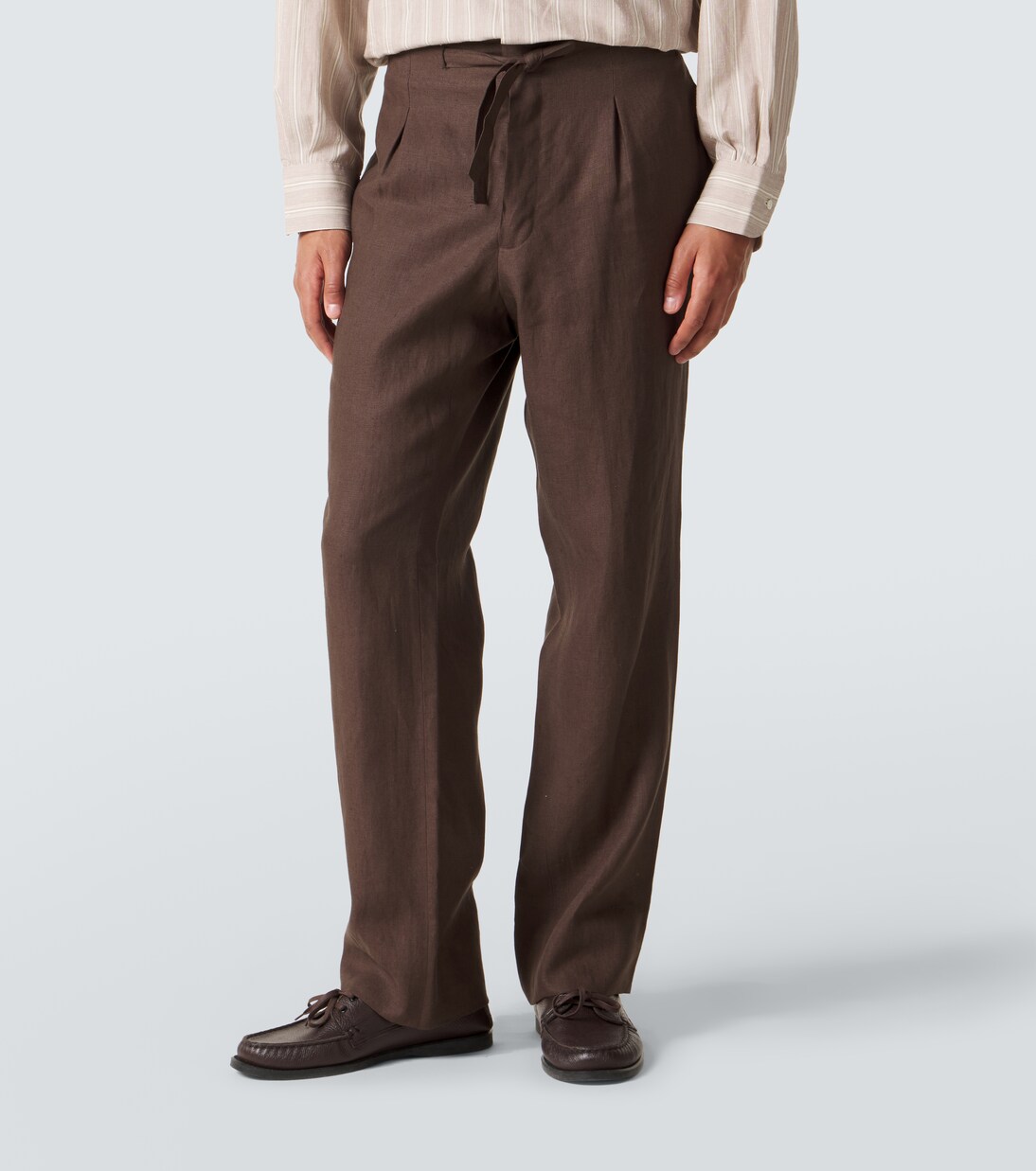 Linen straight pants | Stòffa