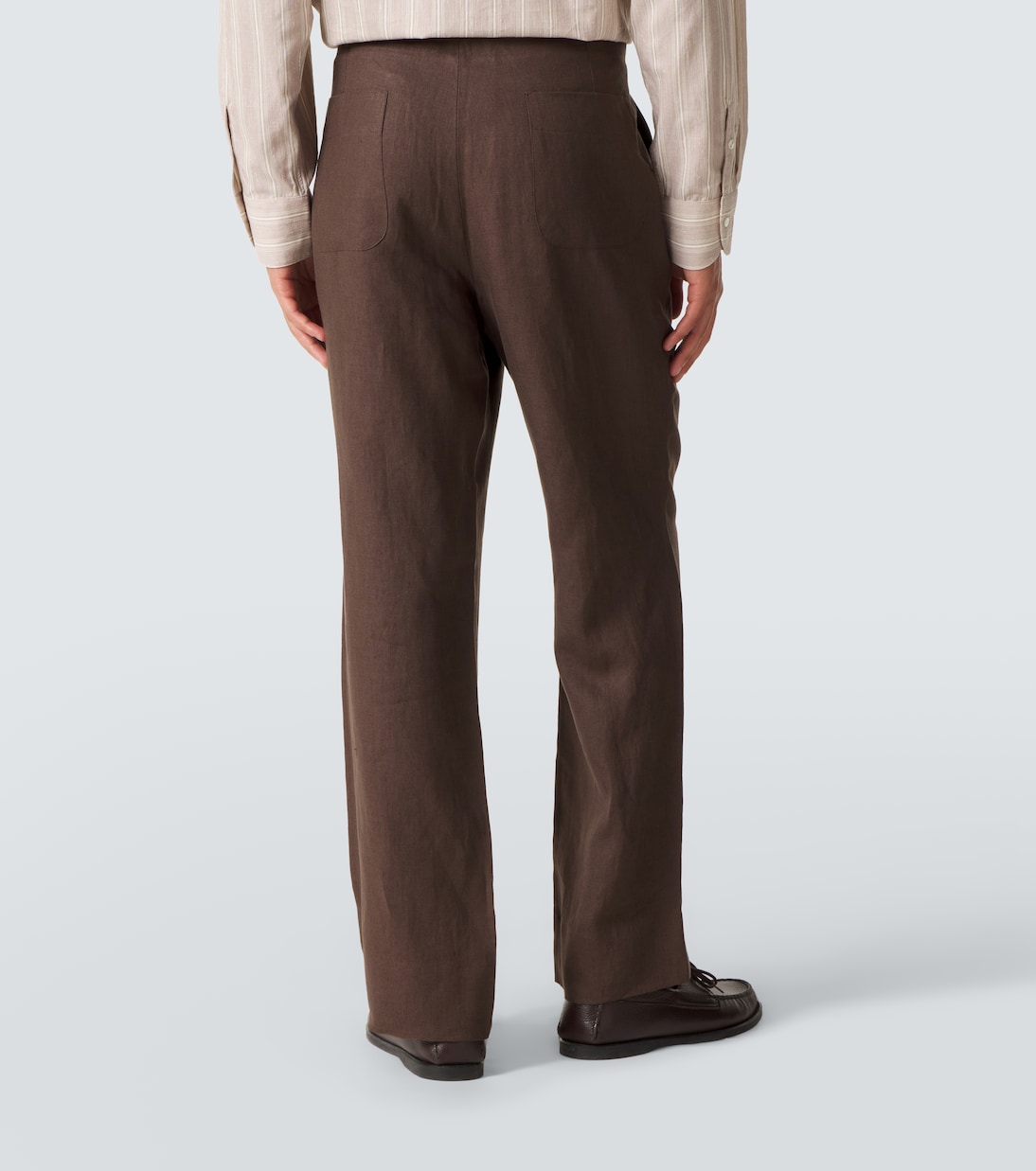 Linen straight pants | Stòffa