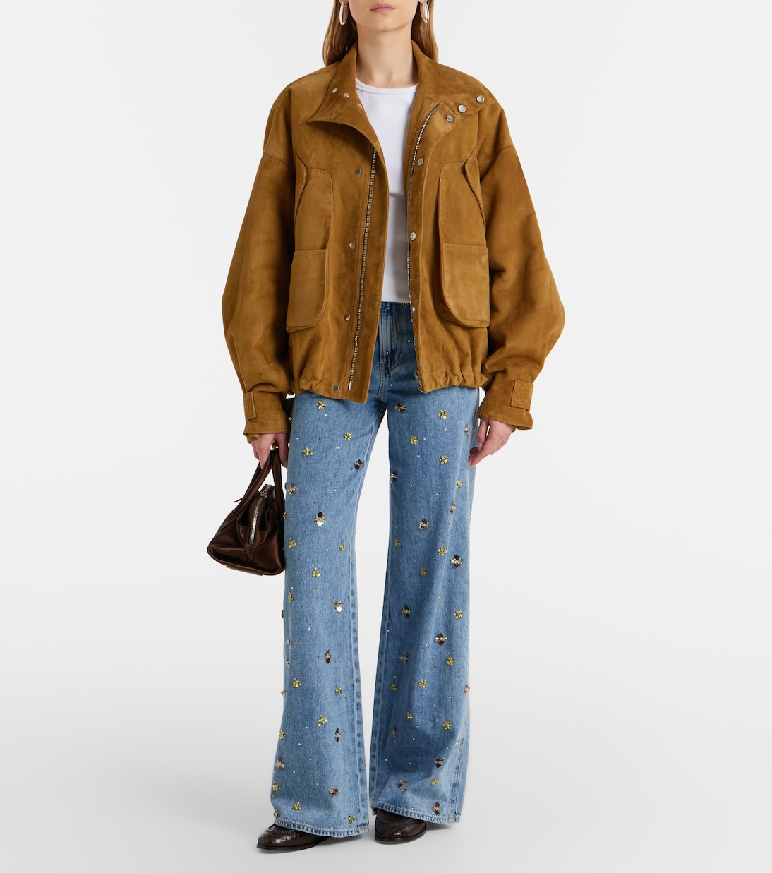 Verzierte Flared Jeans Kasey | Veronica Beard