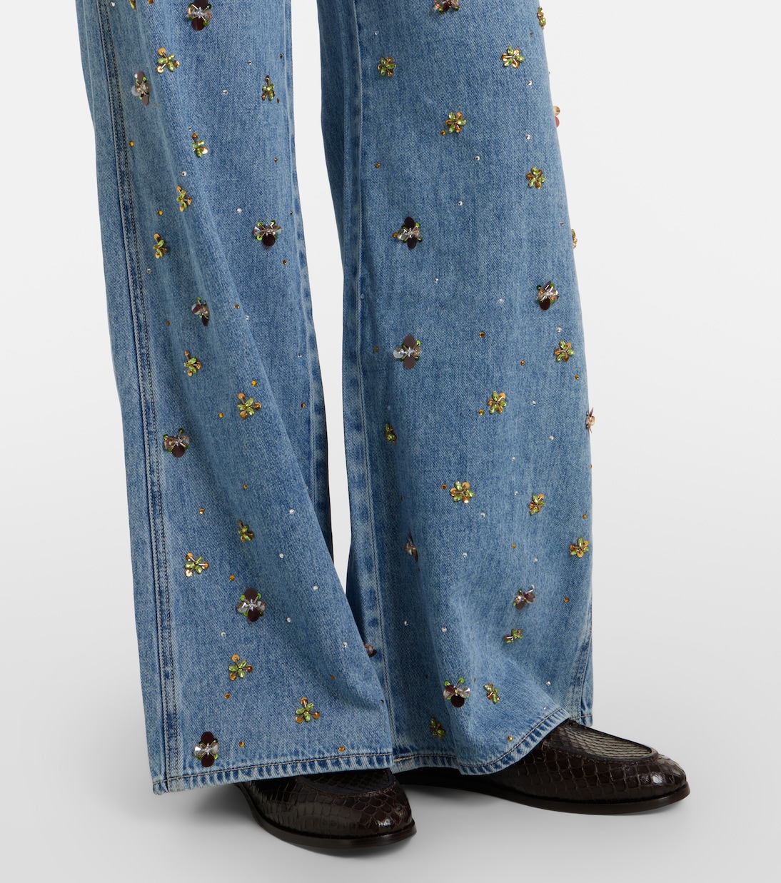 Verzierte Flared Jeans Kasey | Veronica Beard