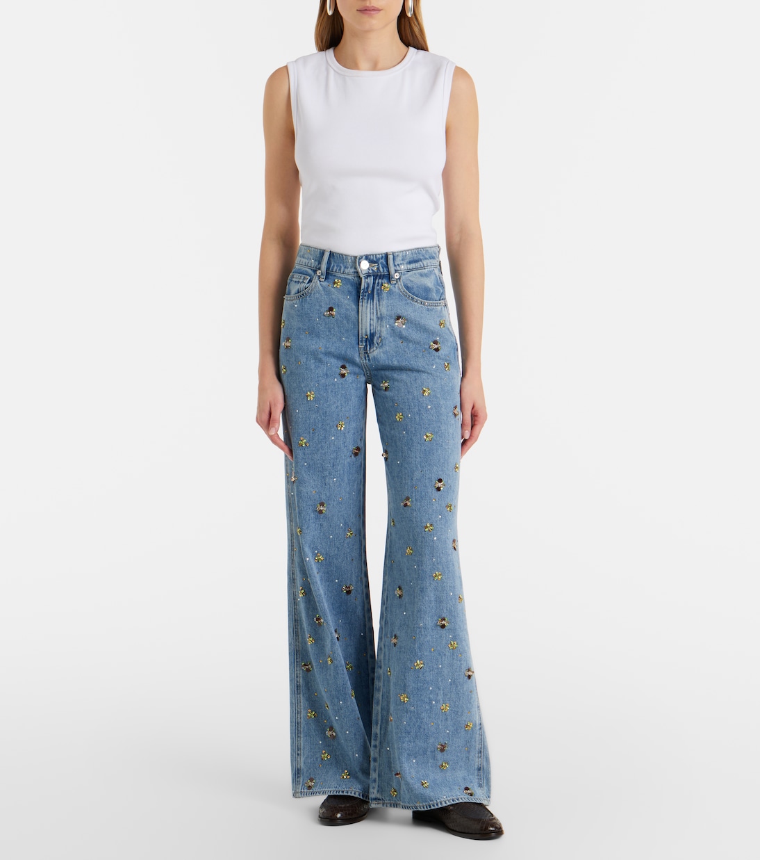 Verzierte Flared Jeans Kasey | Veronica Beard
