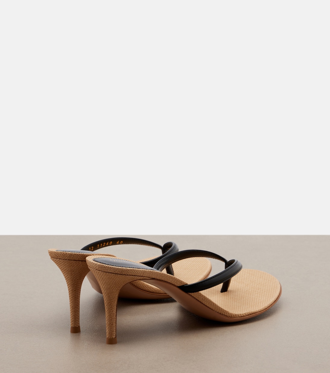 Calypso leather thong sandals | Gianvito Rossi