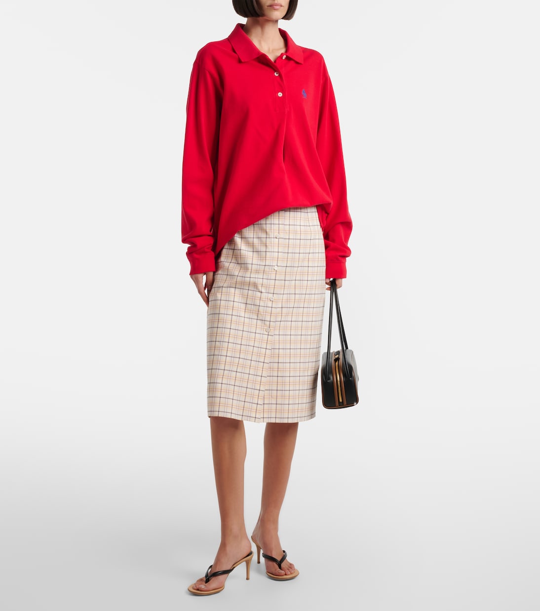 Calypso leather thong sandals | Gianvito Rossi