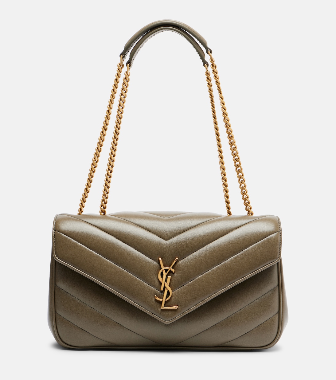 Sac porté épaule Loulou Medium en cuir | Saint Laurent
