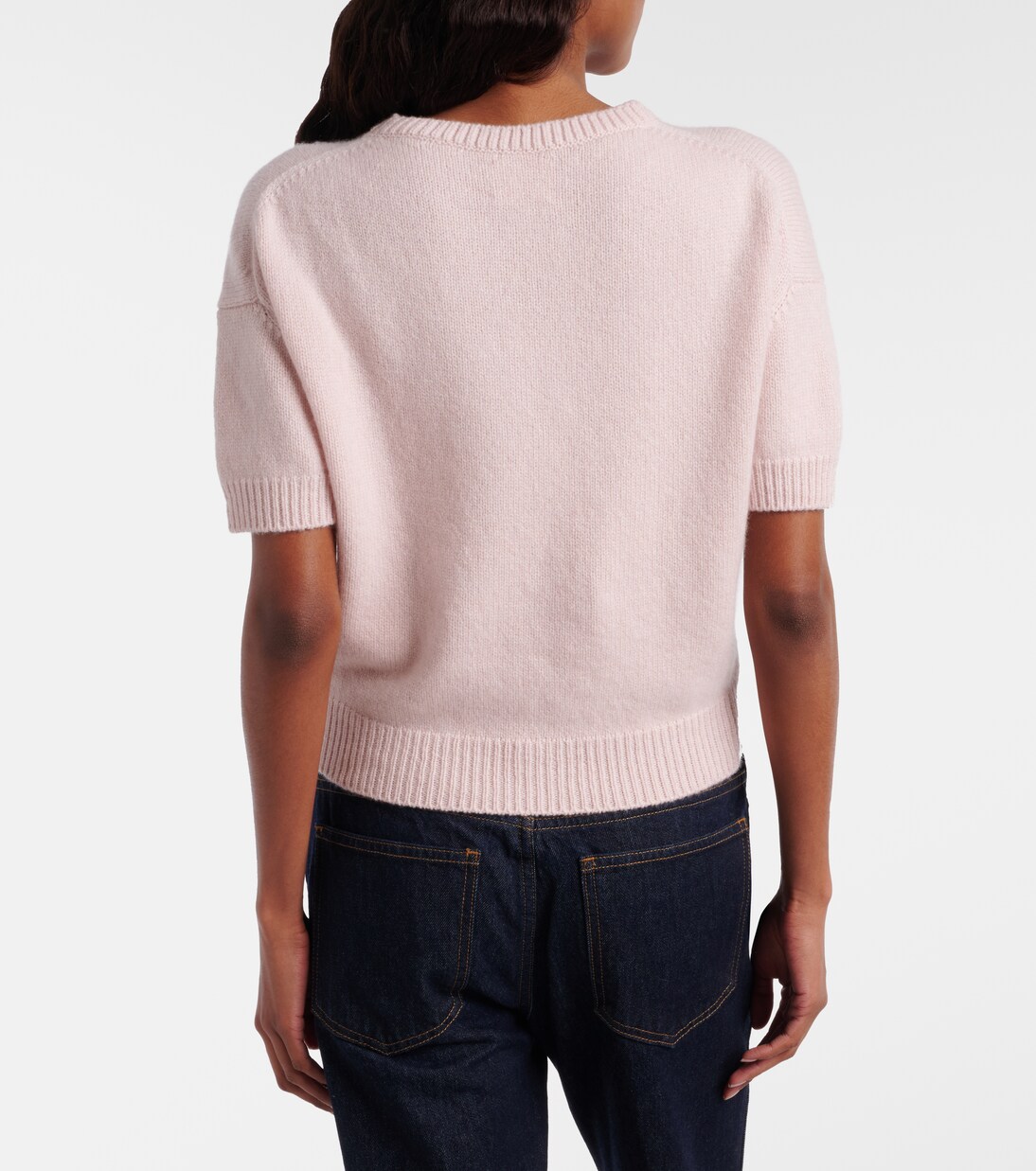 Golden cashmere sweater | Khaite
