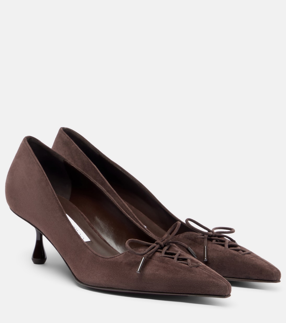 Scarlett绒面革高跟鞋 | Jimmy Choo