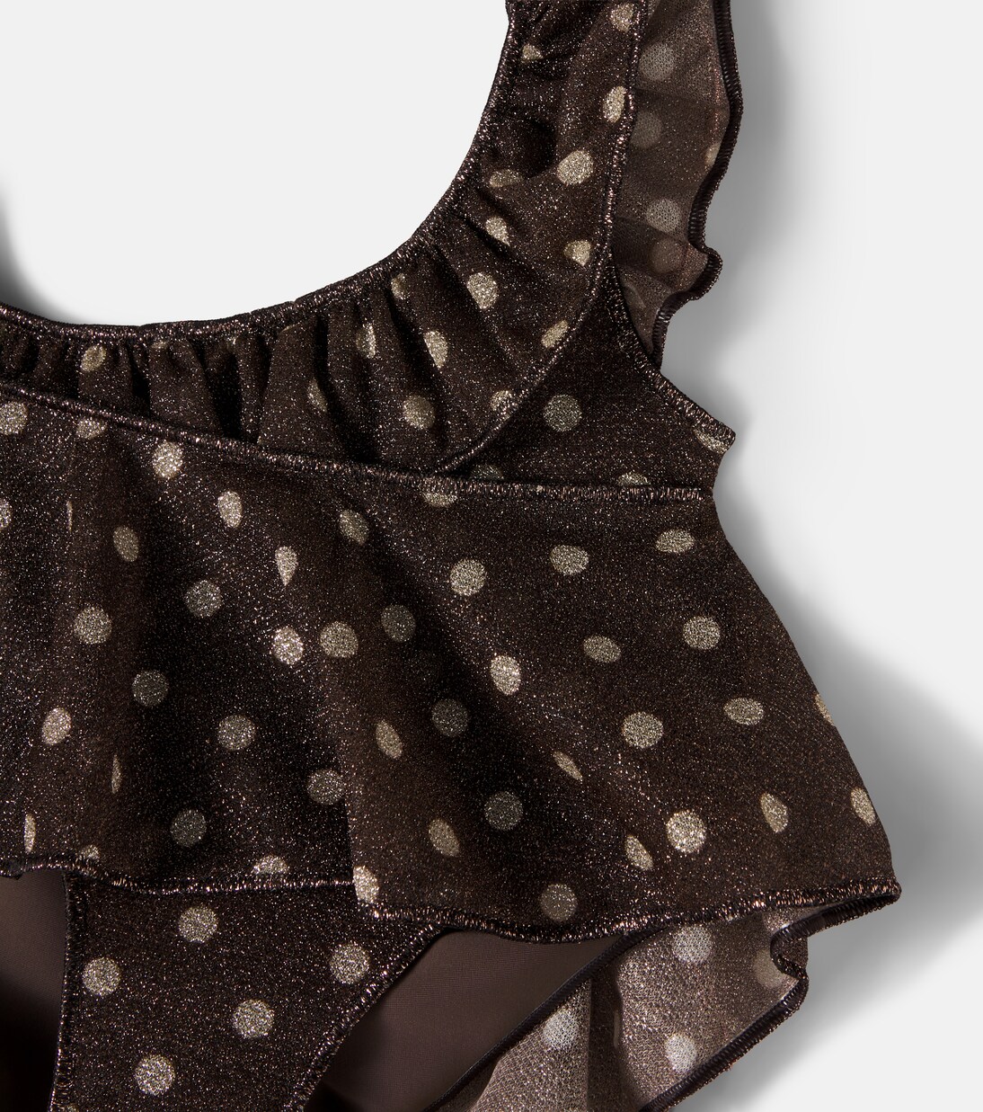 Osemini Lumière polka-dot ruffled bikini | Oséree Kids