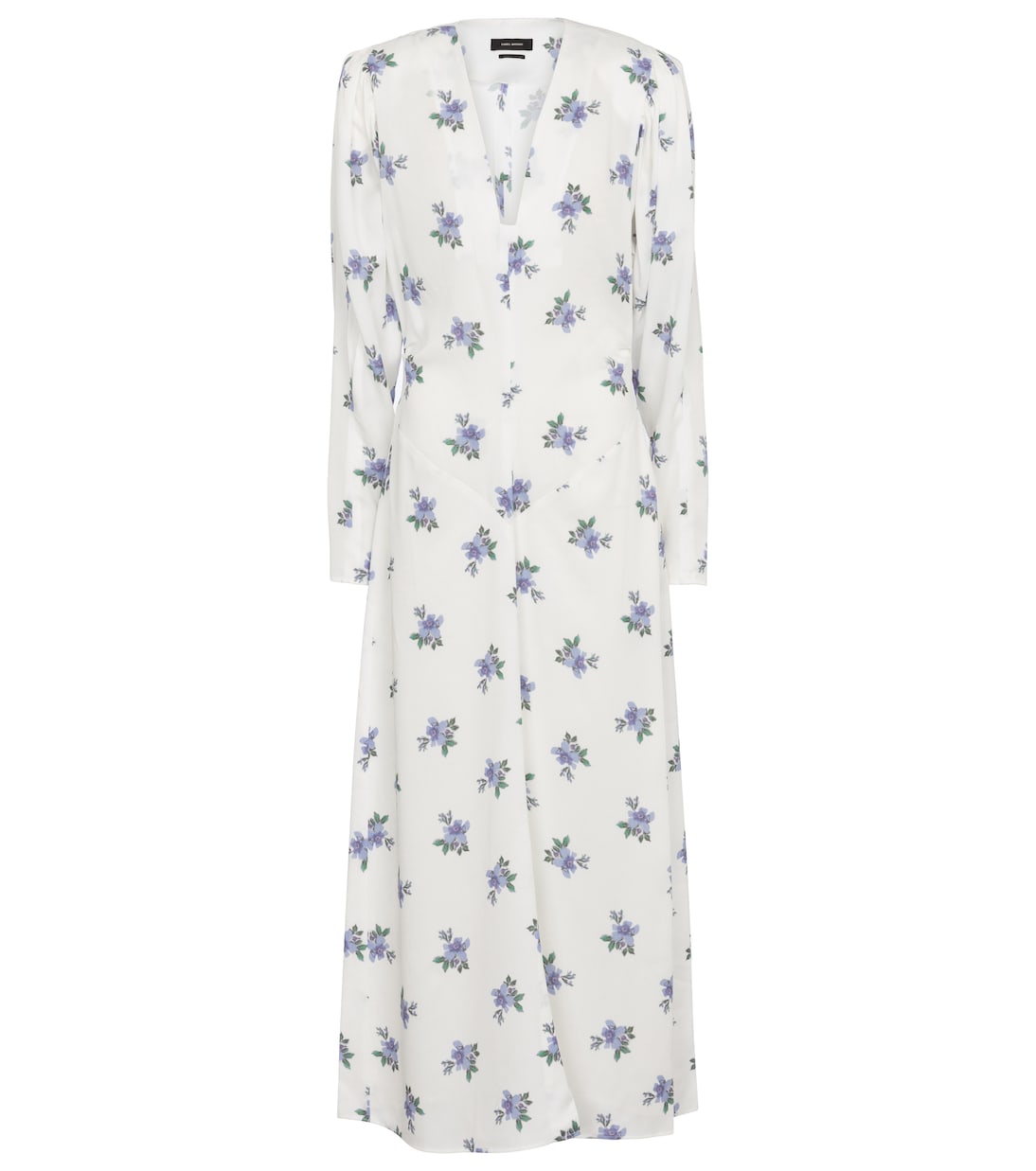 Robe midi Bagenia à fleurs | Isabel Marant