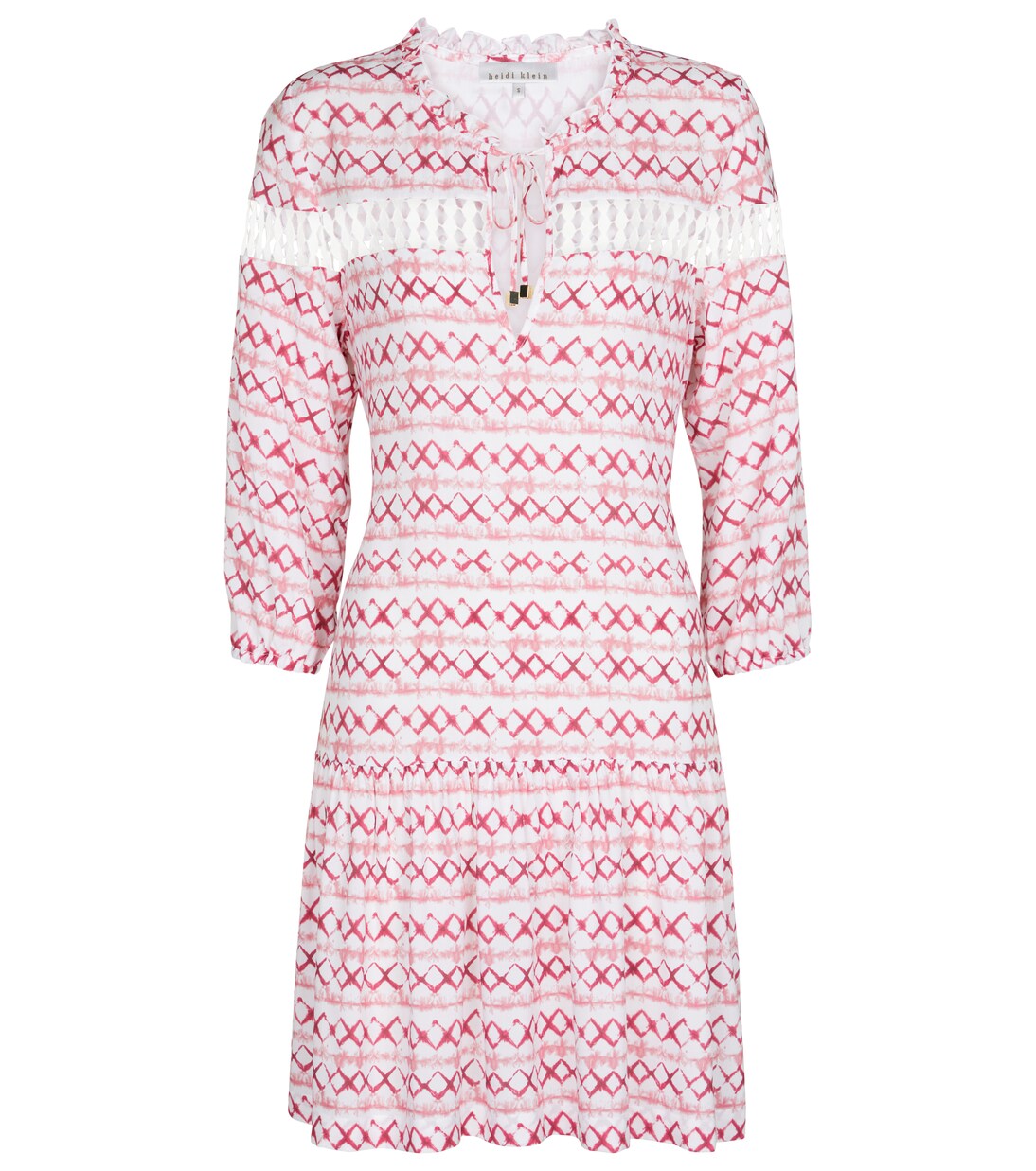 Mini-robe cafetan Penida imprimée | Heidi Klein