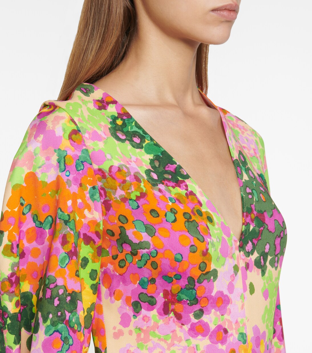 Robe mini à fleurs | Stella McCartney