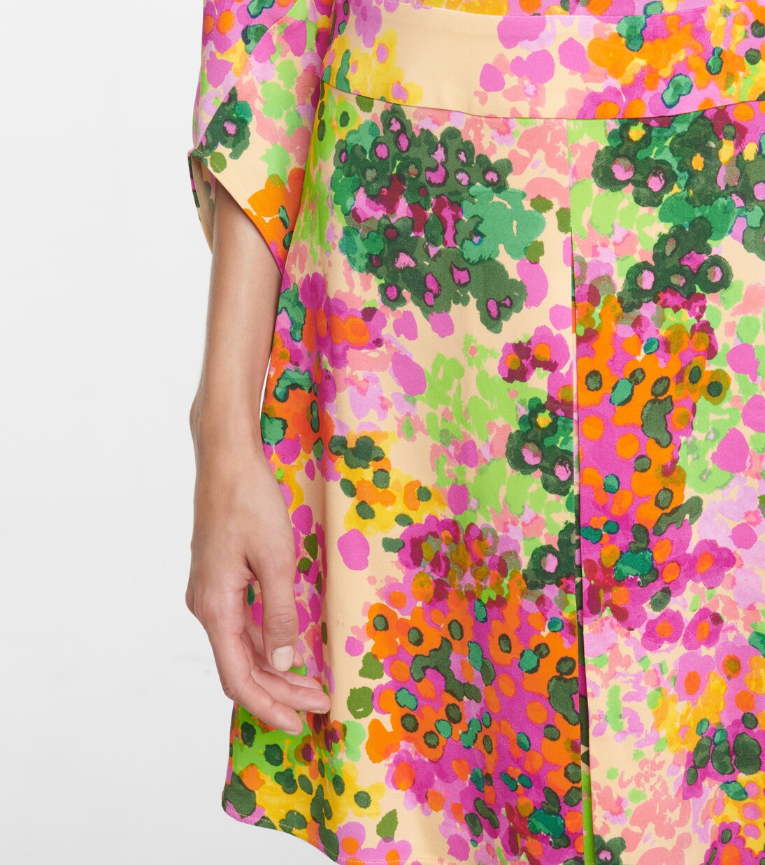 Robe mini à fleurs | Stella McCartney