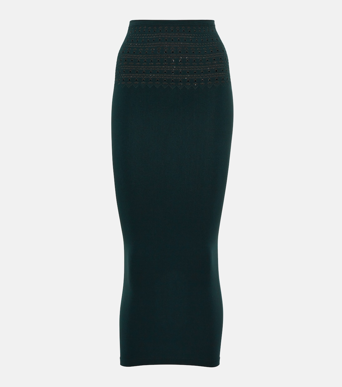 挖剪高科技中长半身裙 | Alaïa