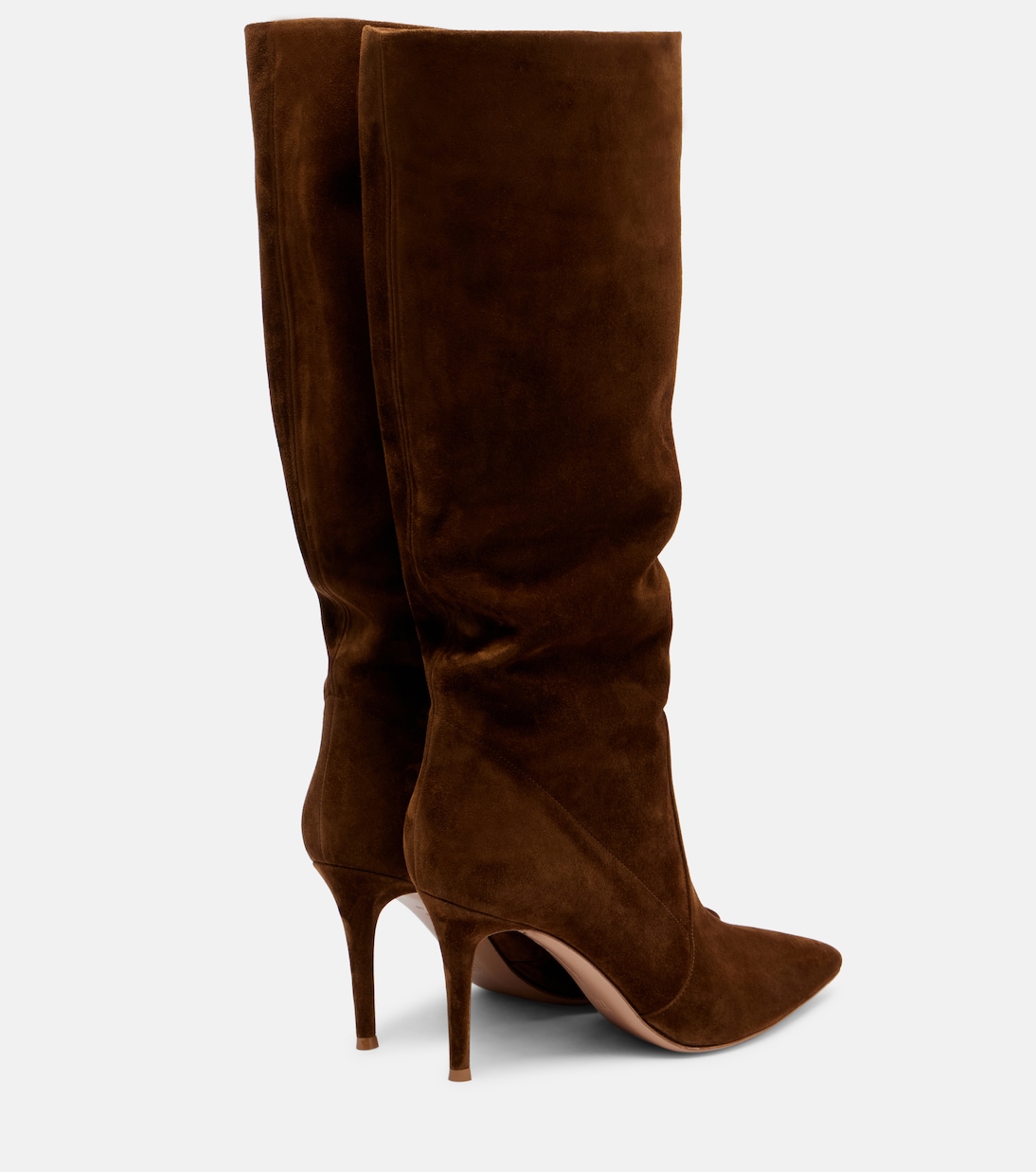 Hansen 85 suede knee-high boots | Gianvito Rossi