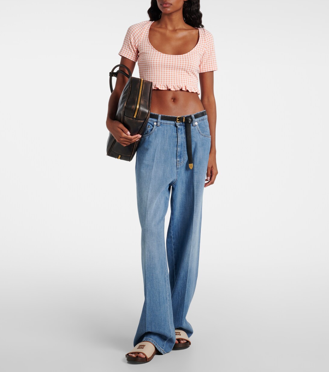 Cropped-Top | Miu Miu