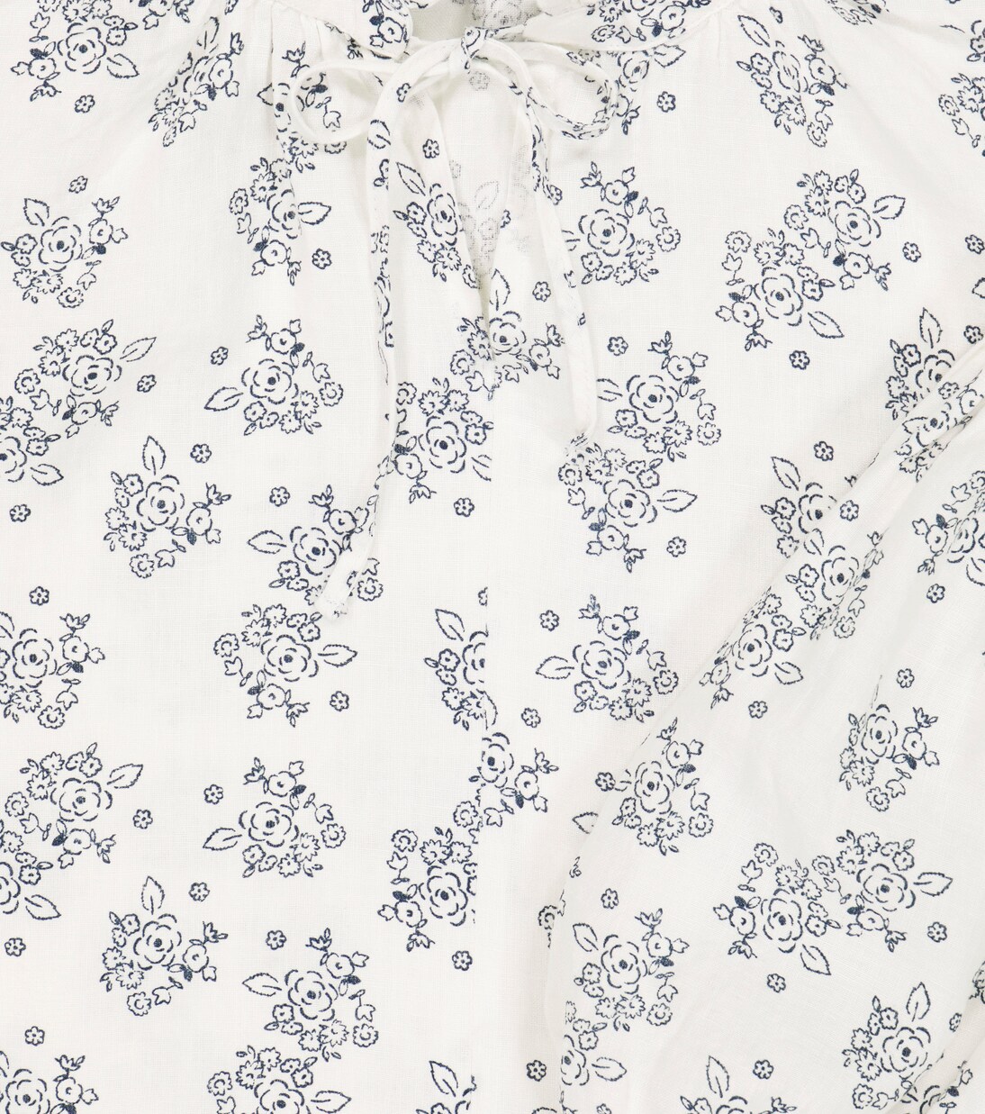 Olivia floral linen blouse | The New Society