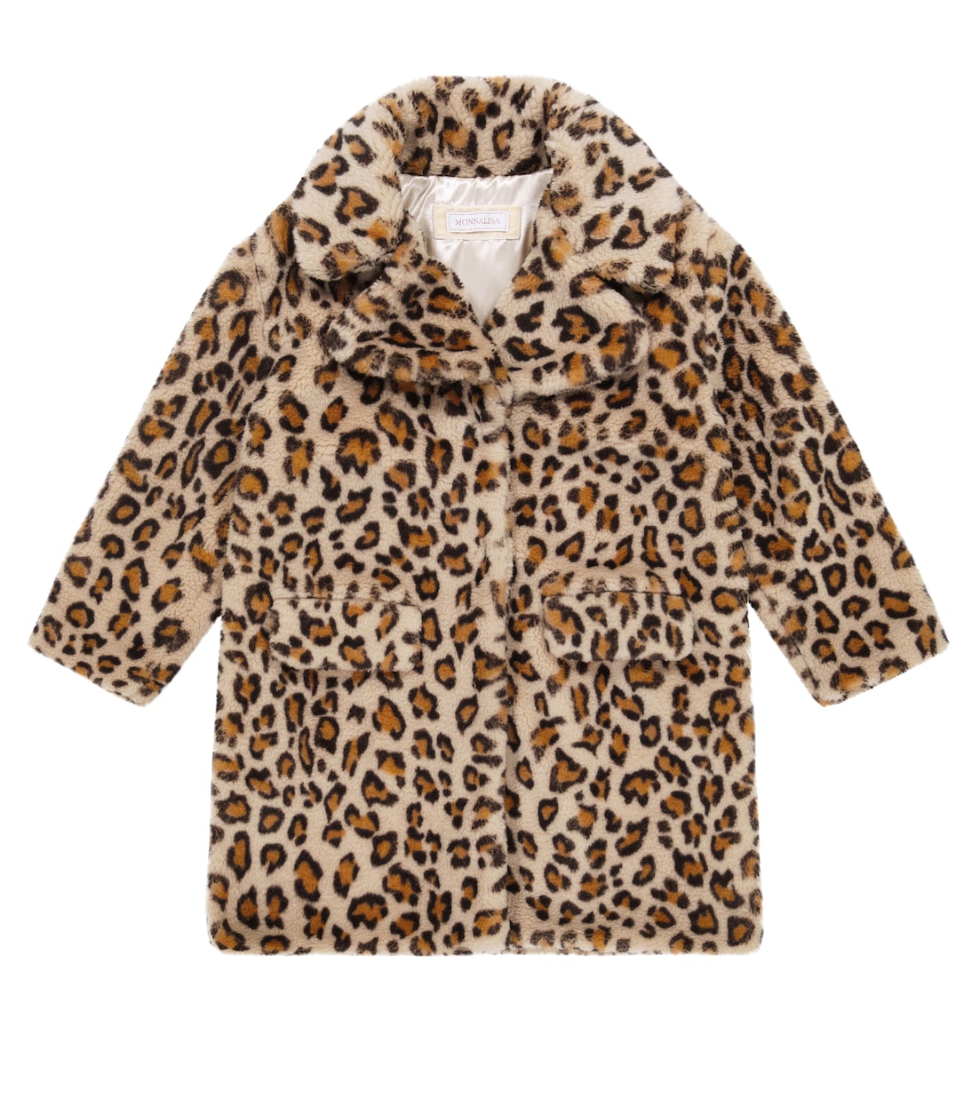 Leopard-print coat | Monnalisa