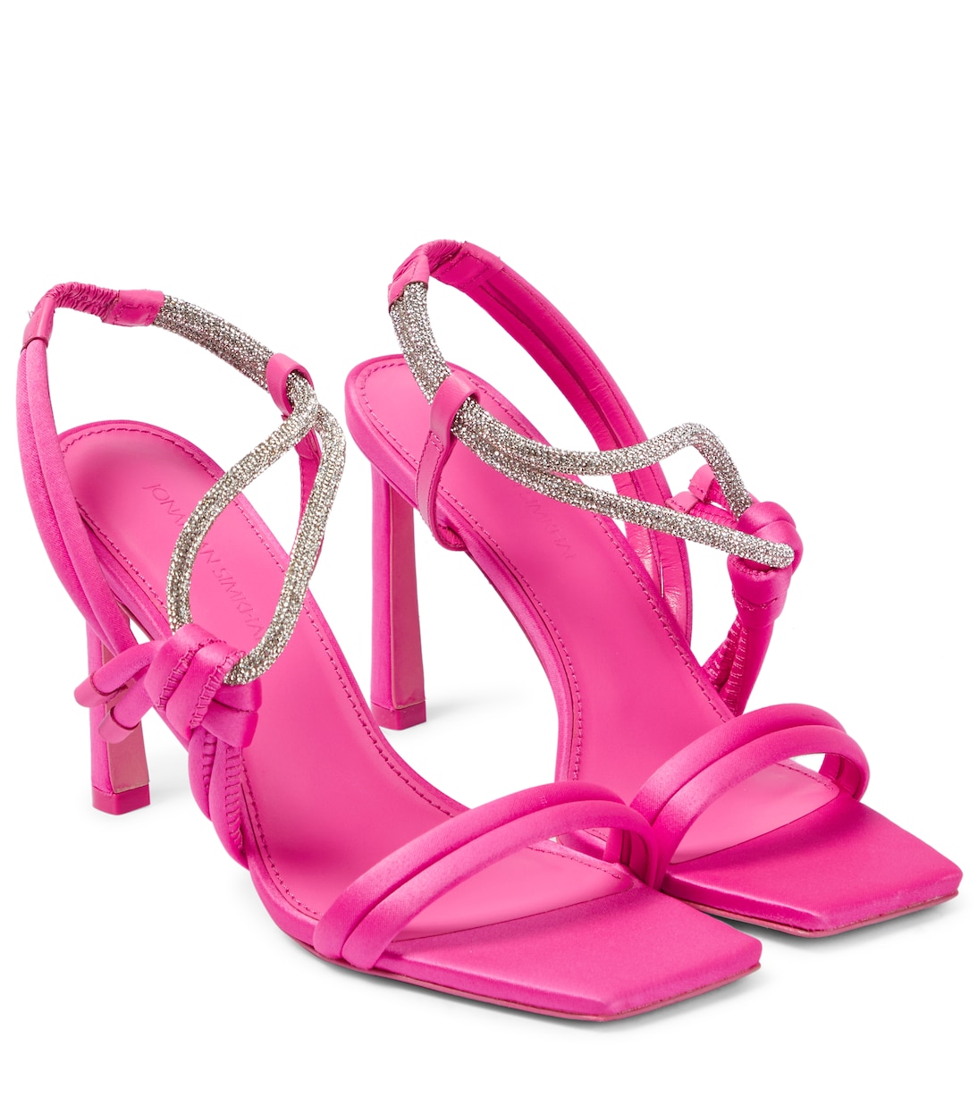 Sandalen Cassie aus Satin | Simkhai