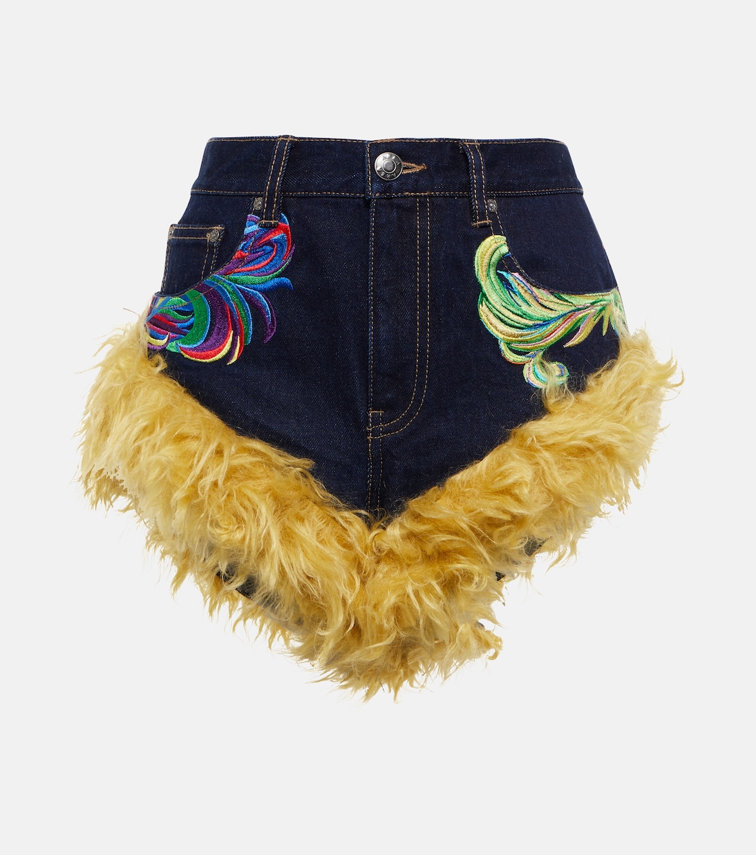 Bestickte Jeansshorts | Area