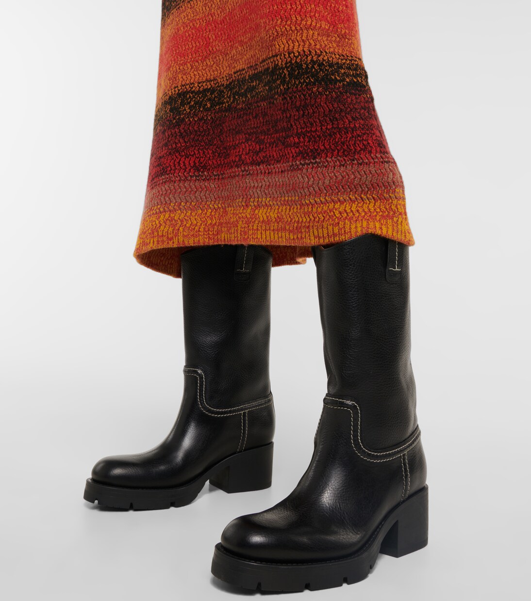 Neva leather ankle boots | Chloé