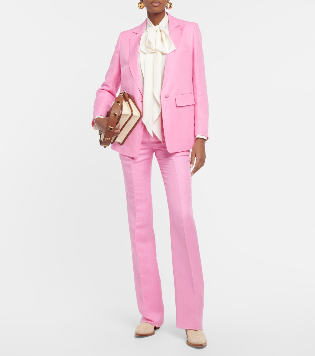 Hose aus Leinen und Seide | Etro