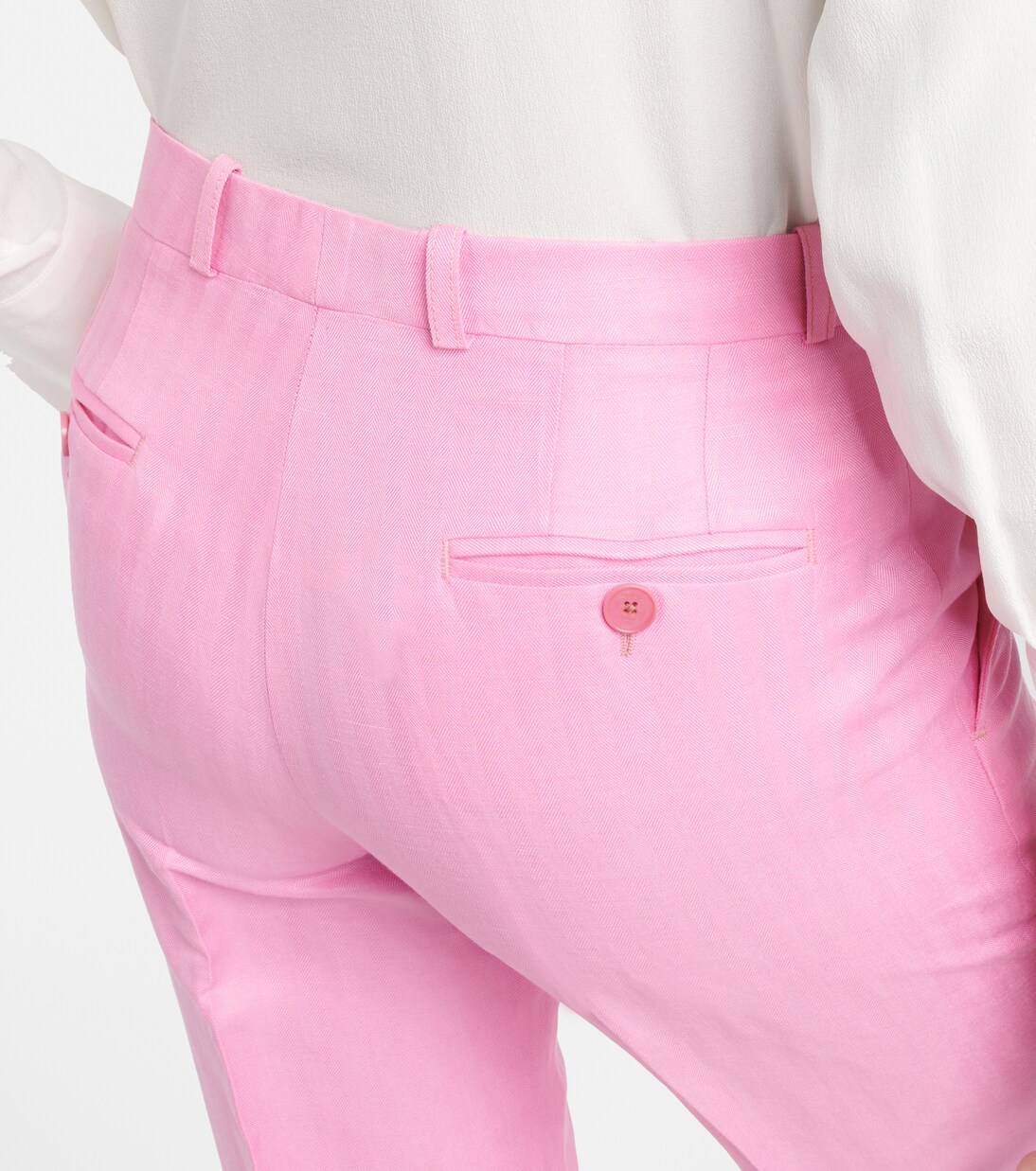 Hose aus Leinen und Seide | Etro