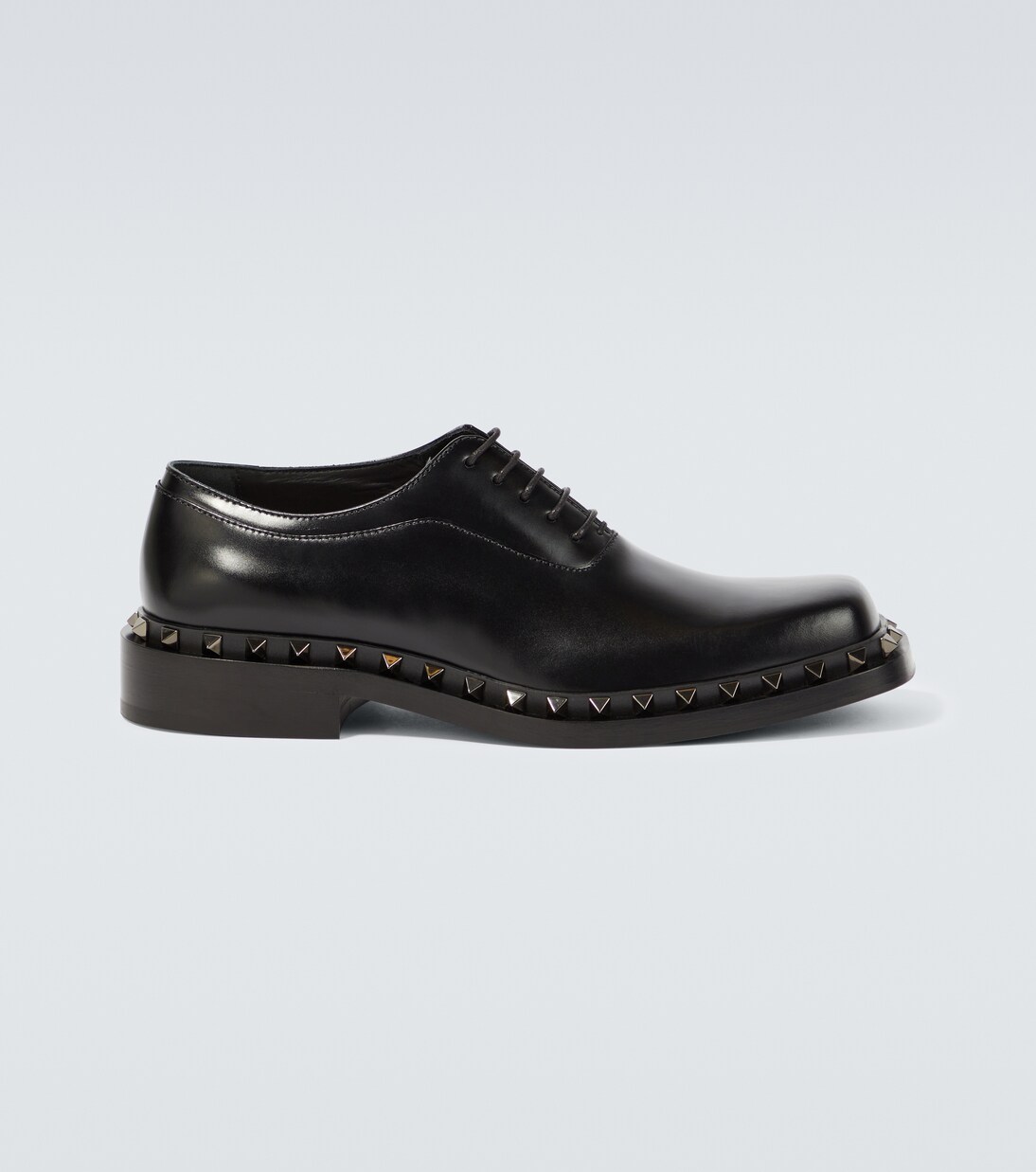Rockstud leather Oxford shoes  | Valentino Garavani