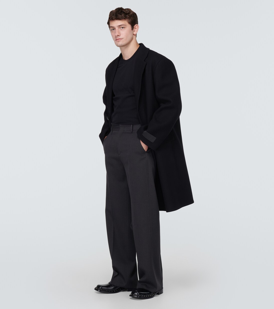 Rockstud leather Oxford shoes  | Valentino Garavani