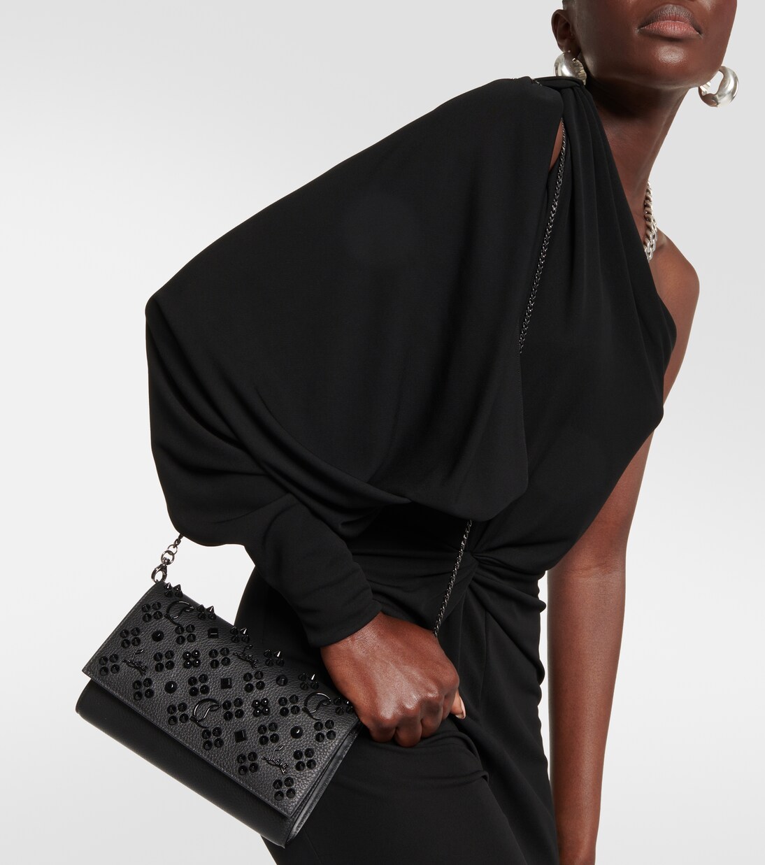 Portemonnaie mit Kettenriemen Paloma aus Leder | Christian Louboutin