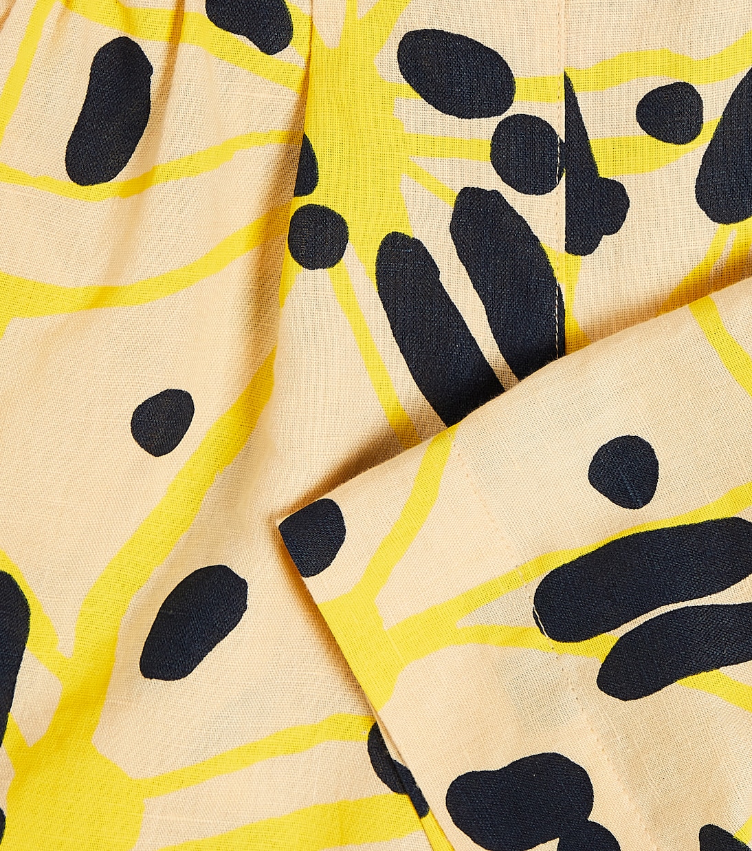 Monkey linen and cotton shorts | The Animals Observatory