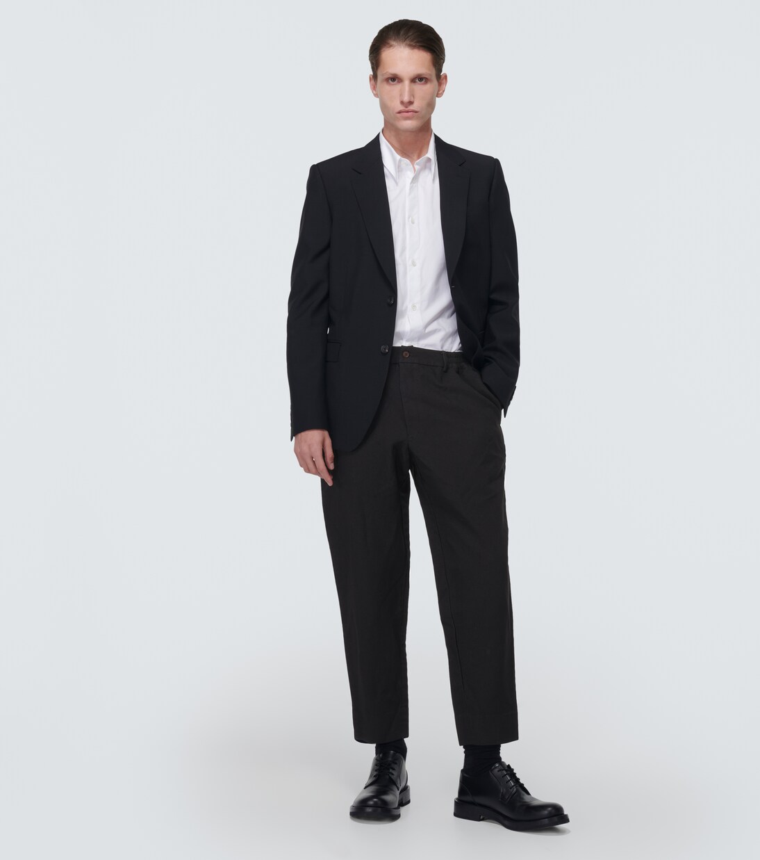 Mid-rise cropped pants | Comme des Garçons Homme Deux