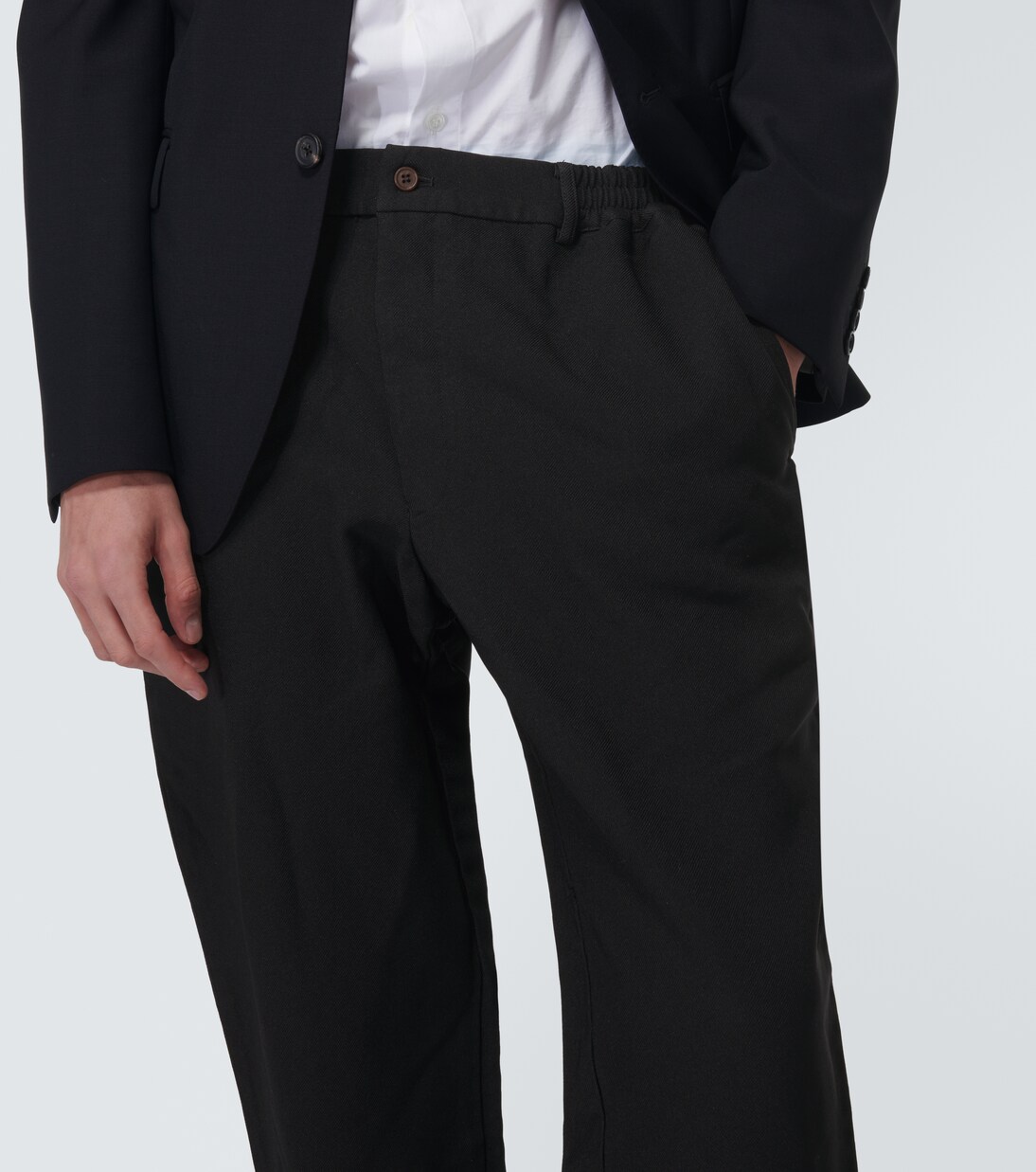 Mid-rise cropped pants | Comme des Garçons Homme Deux