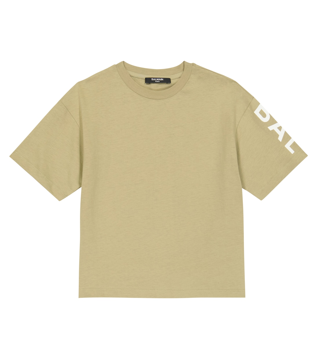 Logo cotton jersey T-shirt | Balmain Kids