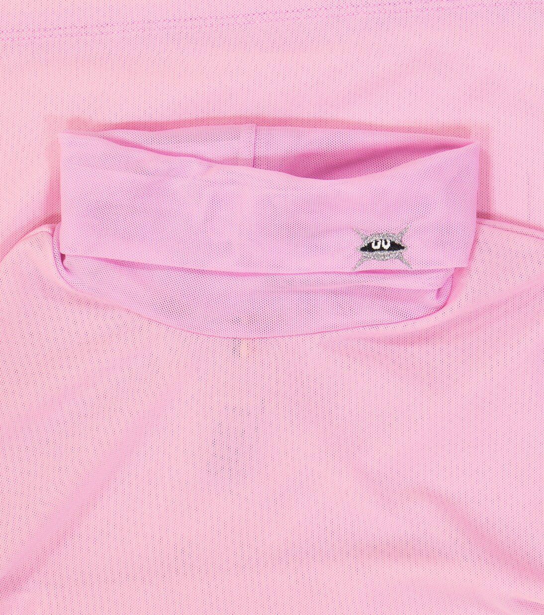 Mesh turtleneck top | Caroline Bosmans