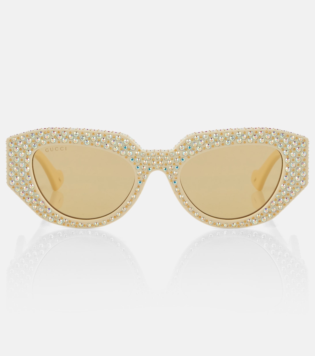 Gafas de sol ovaladas con cristales | Gucci