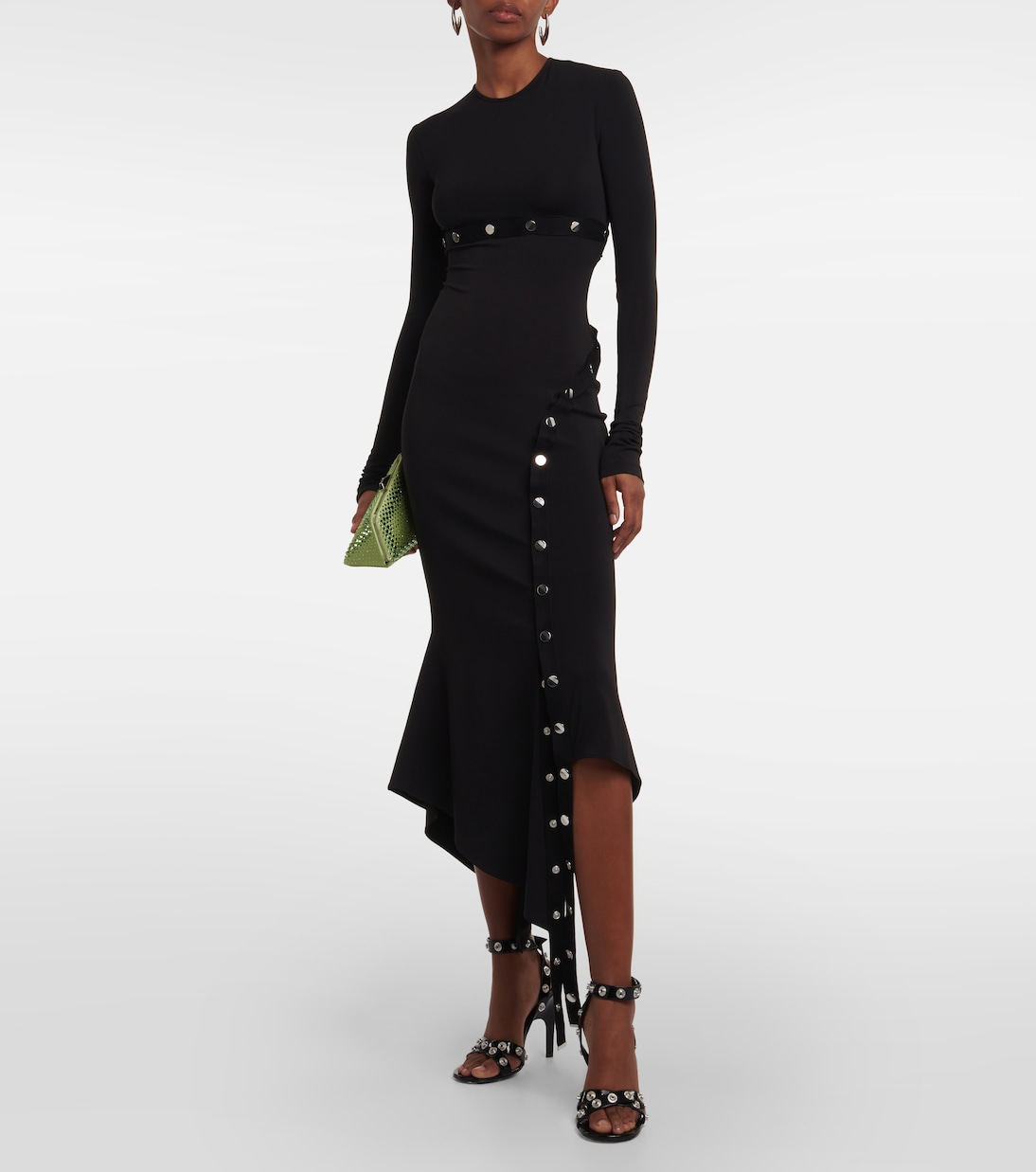 Verzierte Sandalen Cosmo aus Lackleder | The Attico