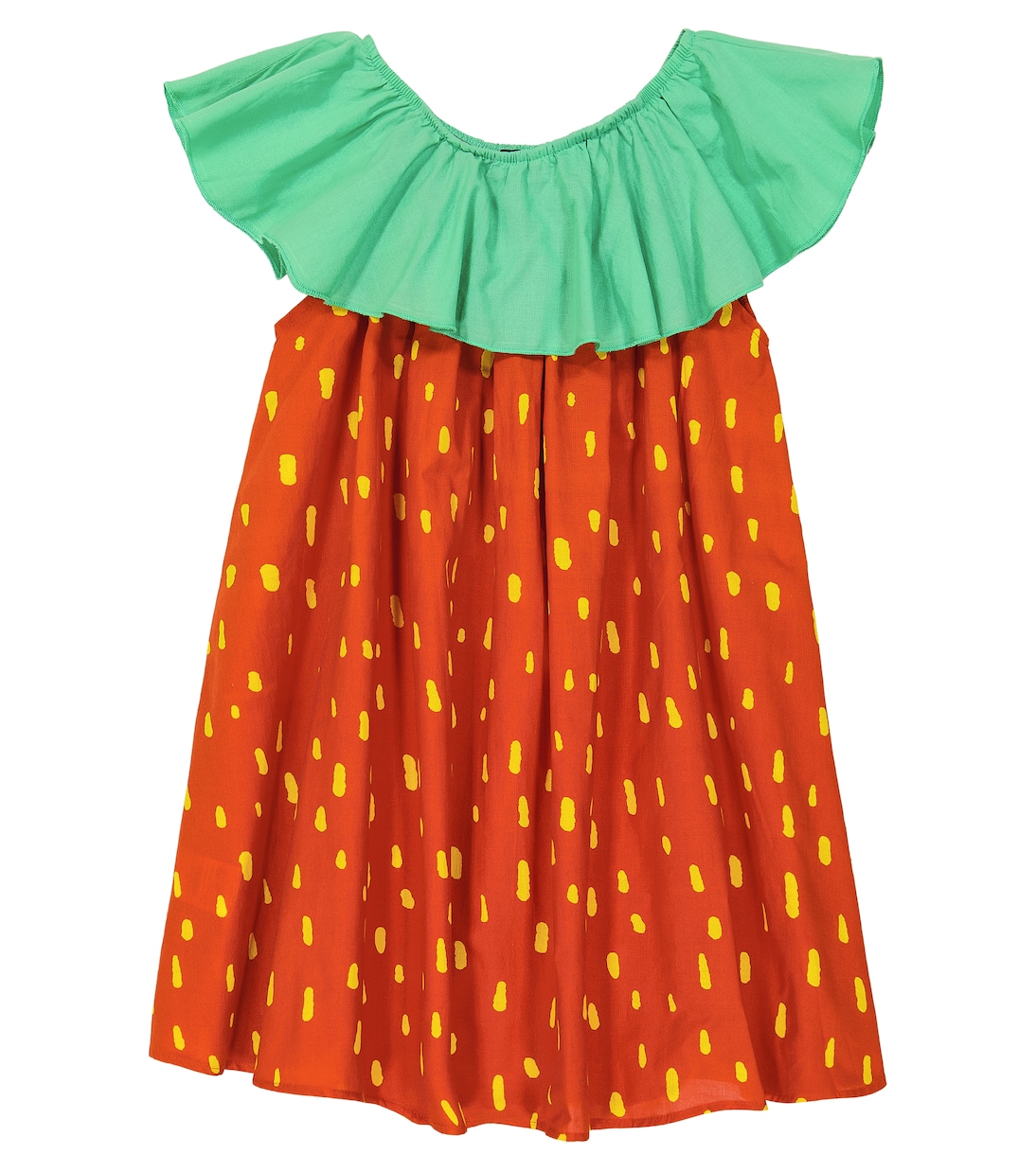 Robe Strawberry en coton | Stella McCartney Kids