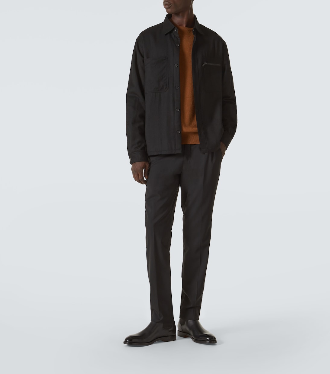 Leather Chelsea boots | Zegna