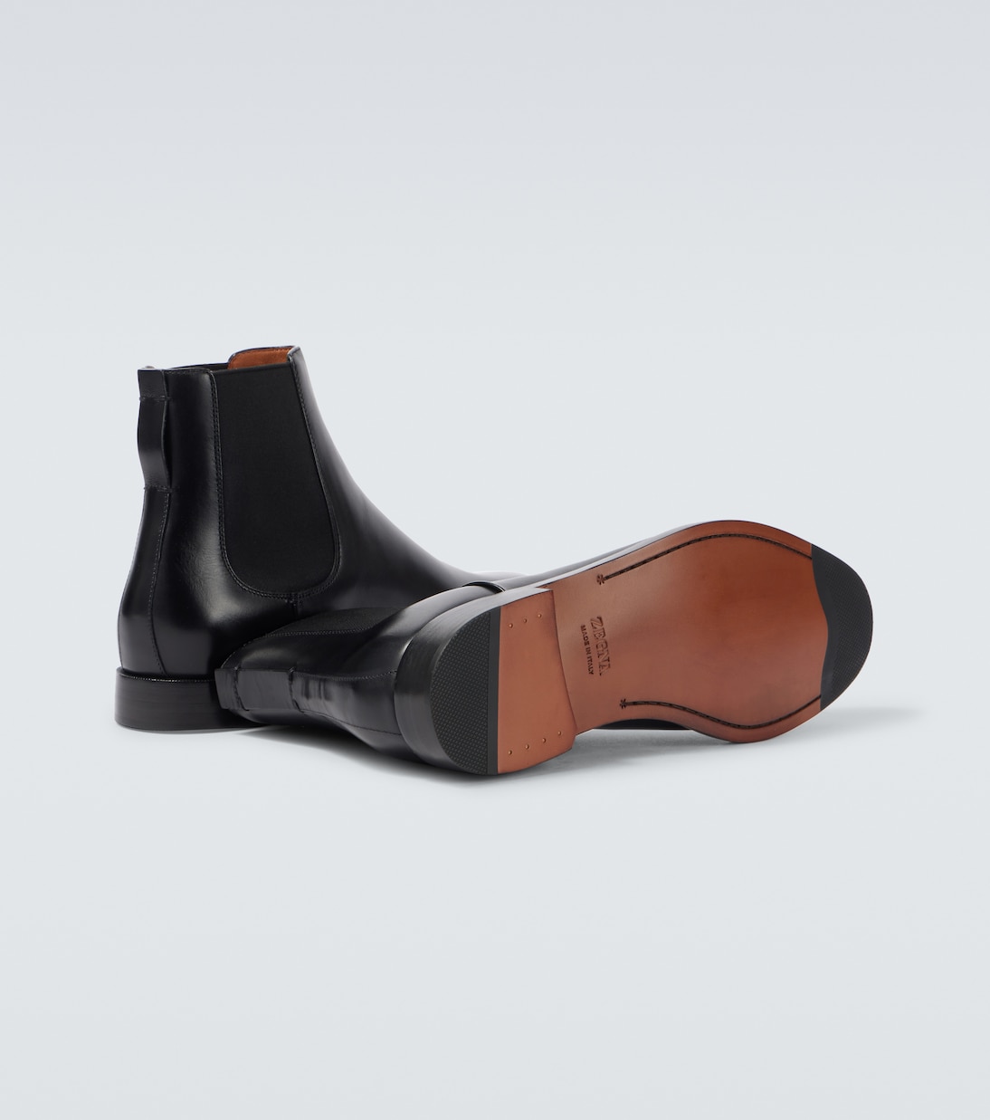 Leather Chelsea boots | Zegna