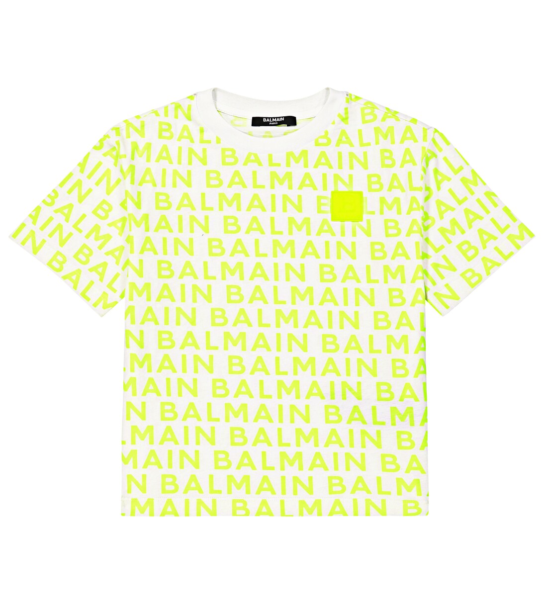 Logo cotton jersey T-shirt | Balmain Kids