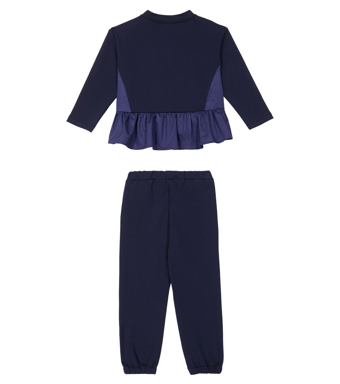 Cotton-blend sweatshirt and sweatpants set | Il Gufo