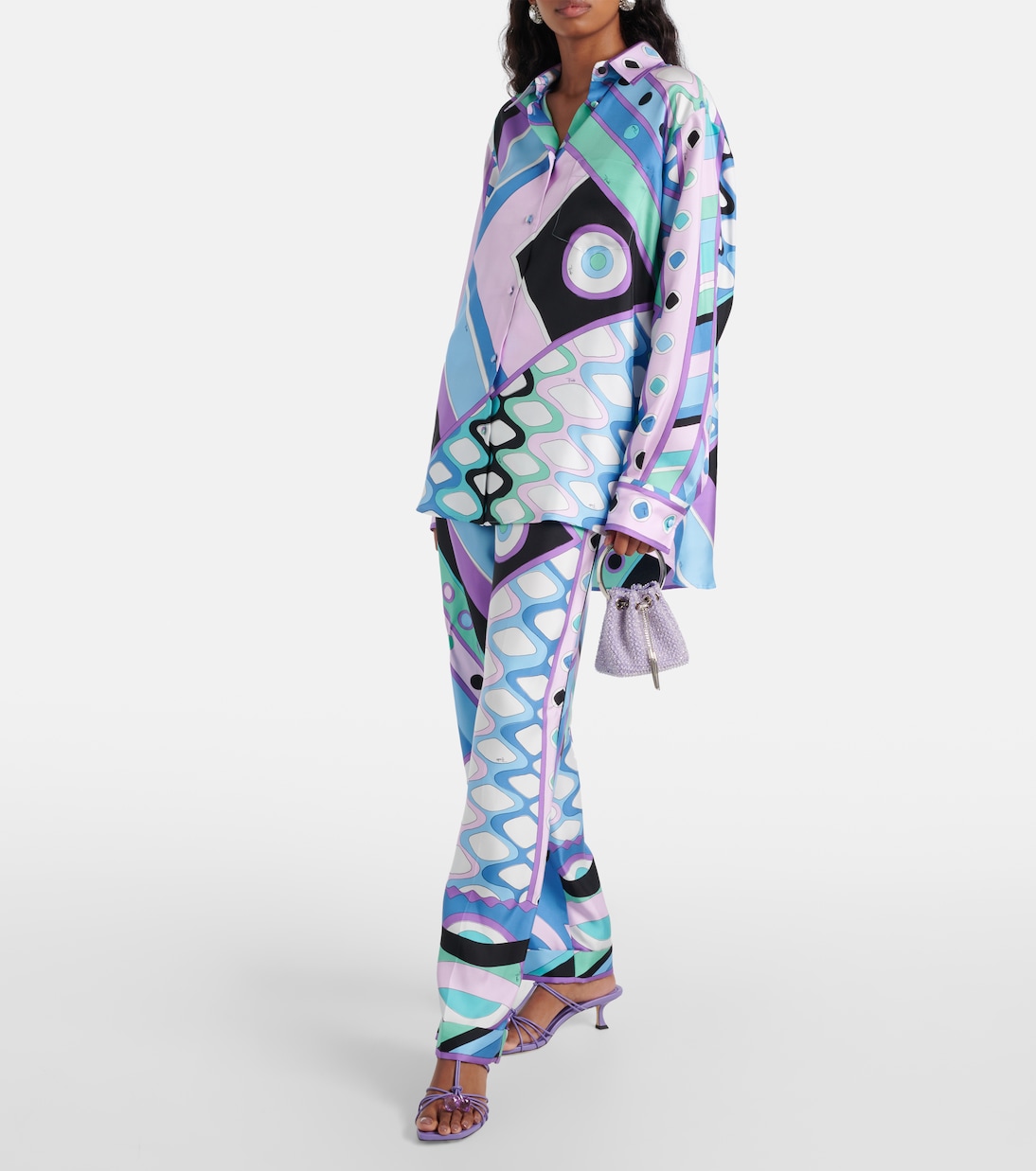 Jemma 50 embellished leather mules | Jimmy Choo