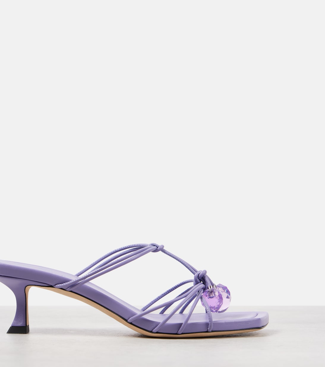 Jemma 50 embellished leather mules | Jimmy Choo