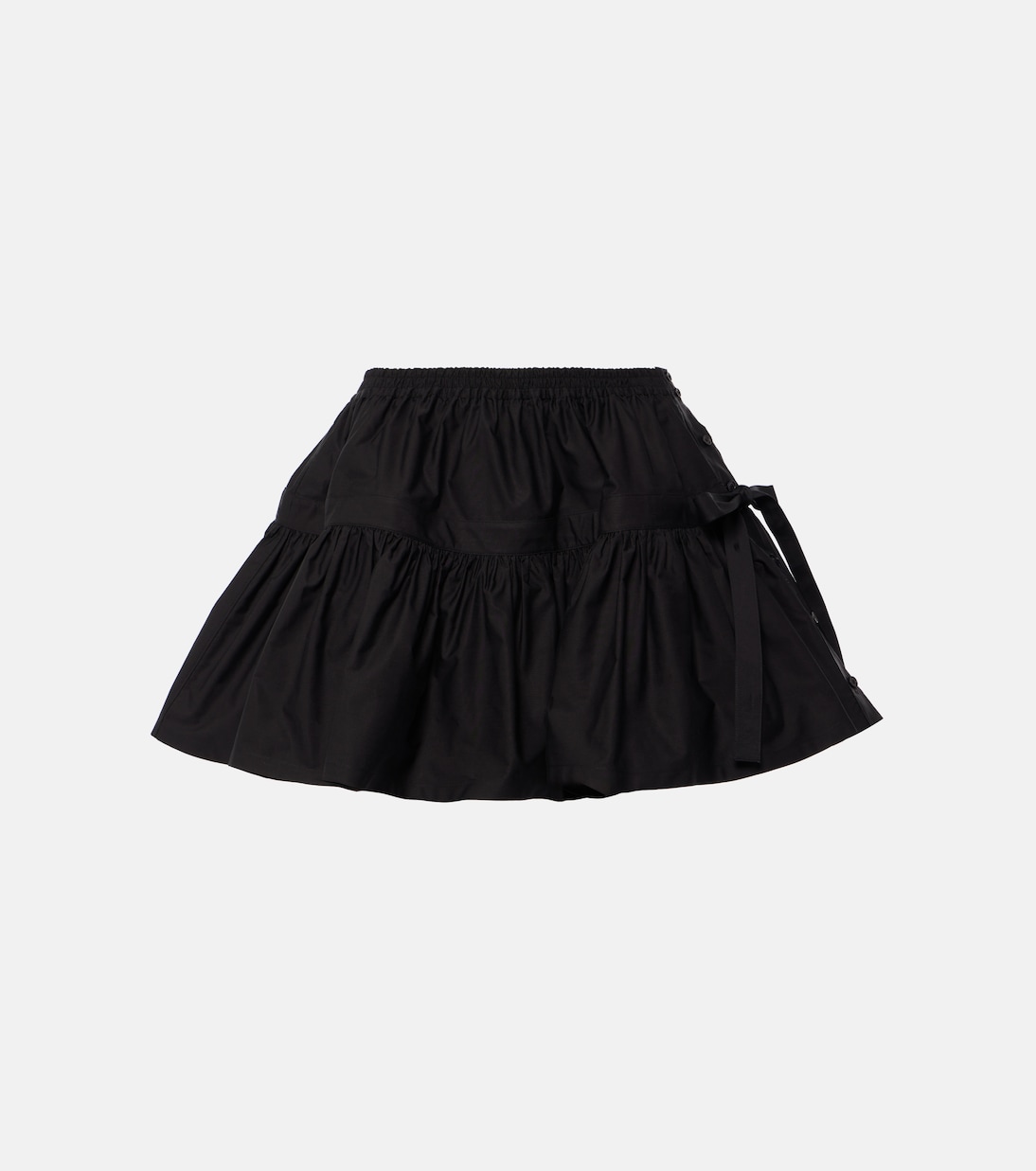 Deesser bow-detail miniskirt  | Alaïa