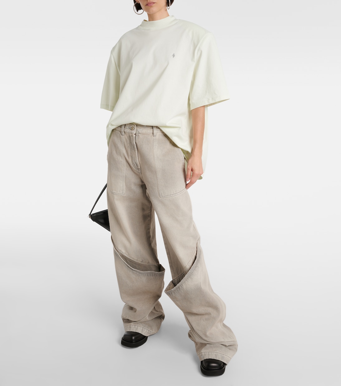 Low-Rise Wide-Leg Jeans | The Attico