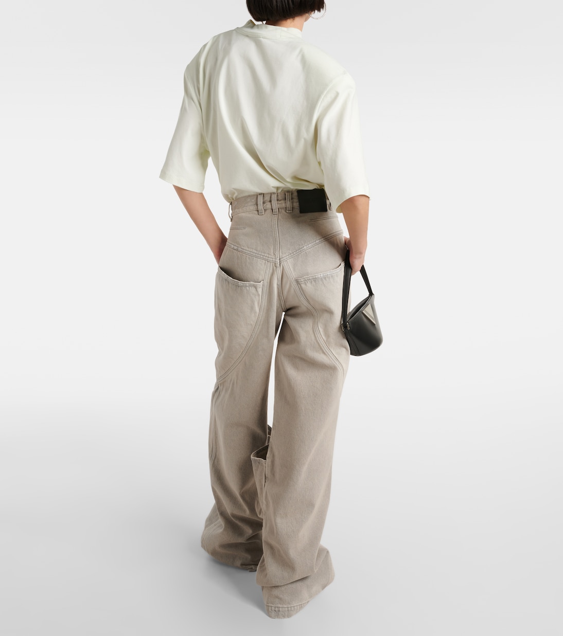 Low-Rise Wide-Leg Jeans | The Attico